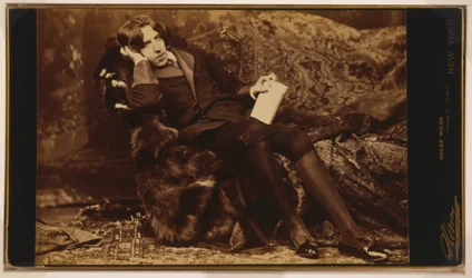 Porträt von Oscar Wilde, ca. 1822